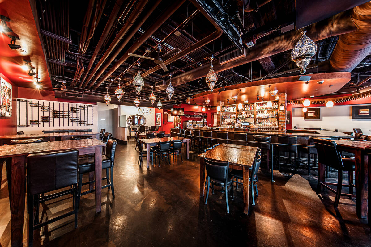 Double Helix Wine Bar & Lounge, in Town Square Las Vegas, stretches across 2,800 square feet. T ...