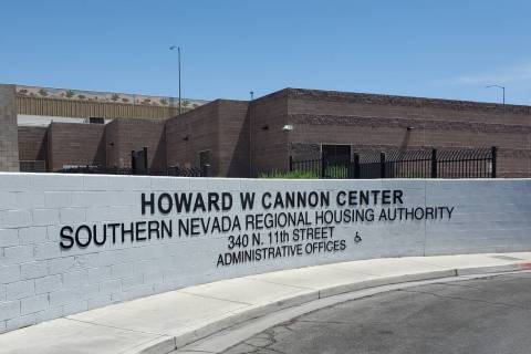 Southern Nevada Regional Housing Authority offices on 11th Street in Downtown Las Vegas. (Nick ...