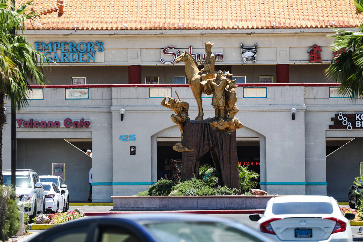 Chinatown Plaza in Las Vegas, Monday, June 27, 2022. (Rachel Aston/Las Vegas Review-Journal) @r ...