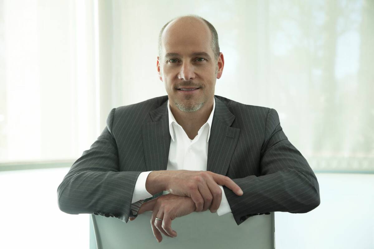 PLAYSTUDIOS CEO Andrew Pascal poses for a headshot. (Photo courtesy of PLAYSTUDIOS)