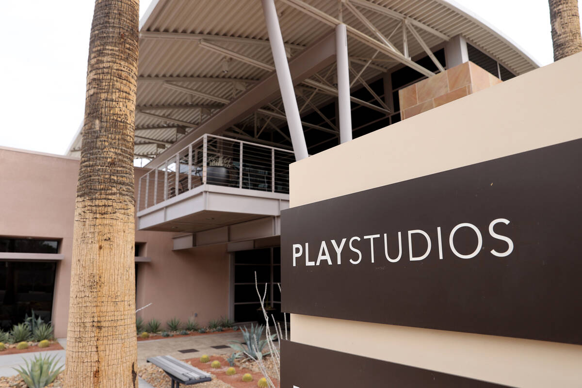 PlayStudio's Las Vegas office Monday, Feb. 1, 2021. (K.M. Cannon/Las Vegas Review-Journal) @KMC ...