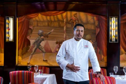 Dameon Evers, executive chef of Le Cirque restaurant in Bellagio, shown here, is joining with c ...