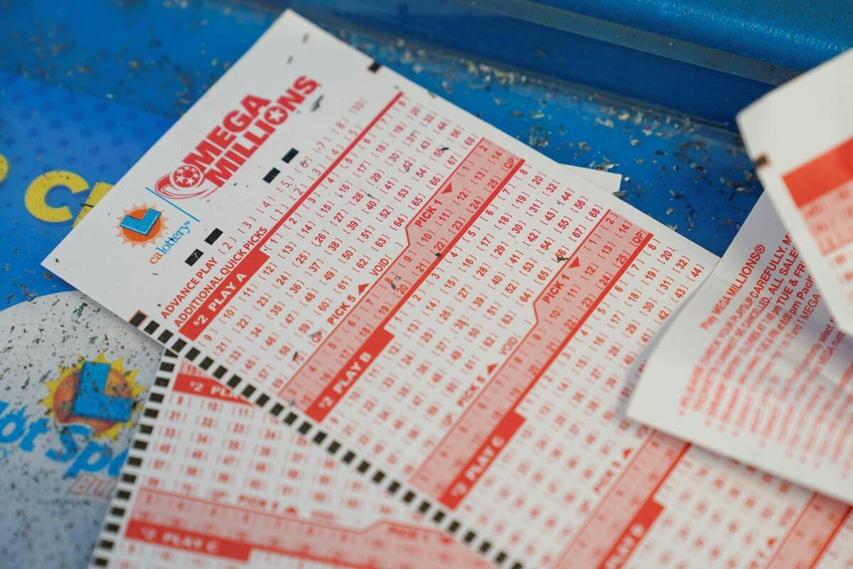Unused lottery tickets can be seen inside a 7-Eleven store in Oakland, Calif., Tuesday, July 26 ...