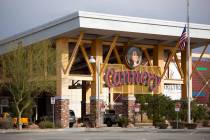 Eastside Cannery is closed on Thursday, March 11, 2021, in Las Vegas. (Ellen Schmidt/Las Vegas ...