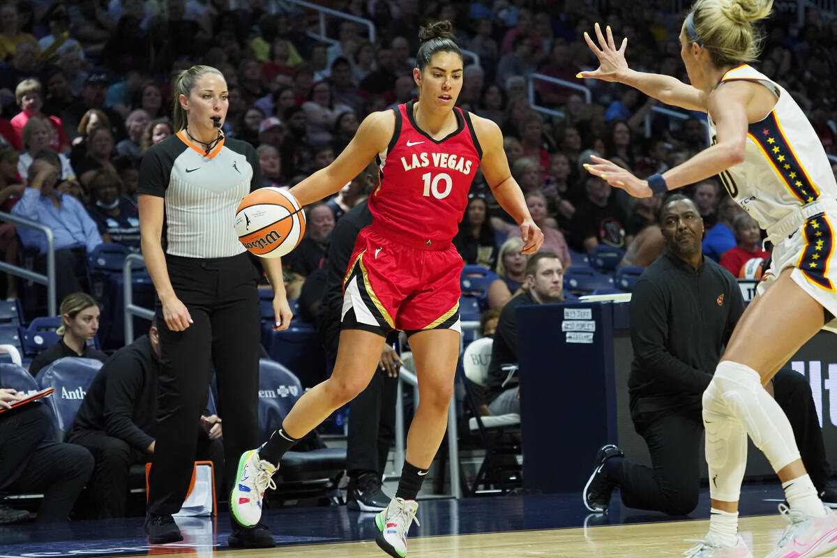 Aces ‘Kelsey Plum membuat rekor vs.  Demam untuk tanda dalam istilah