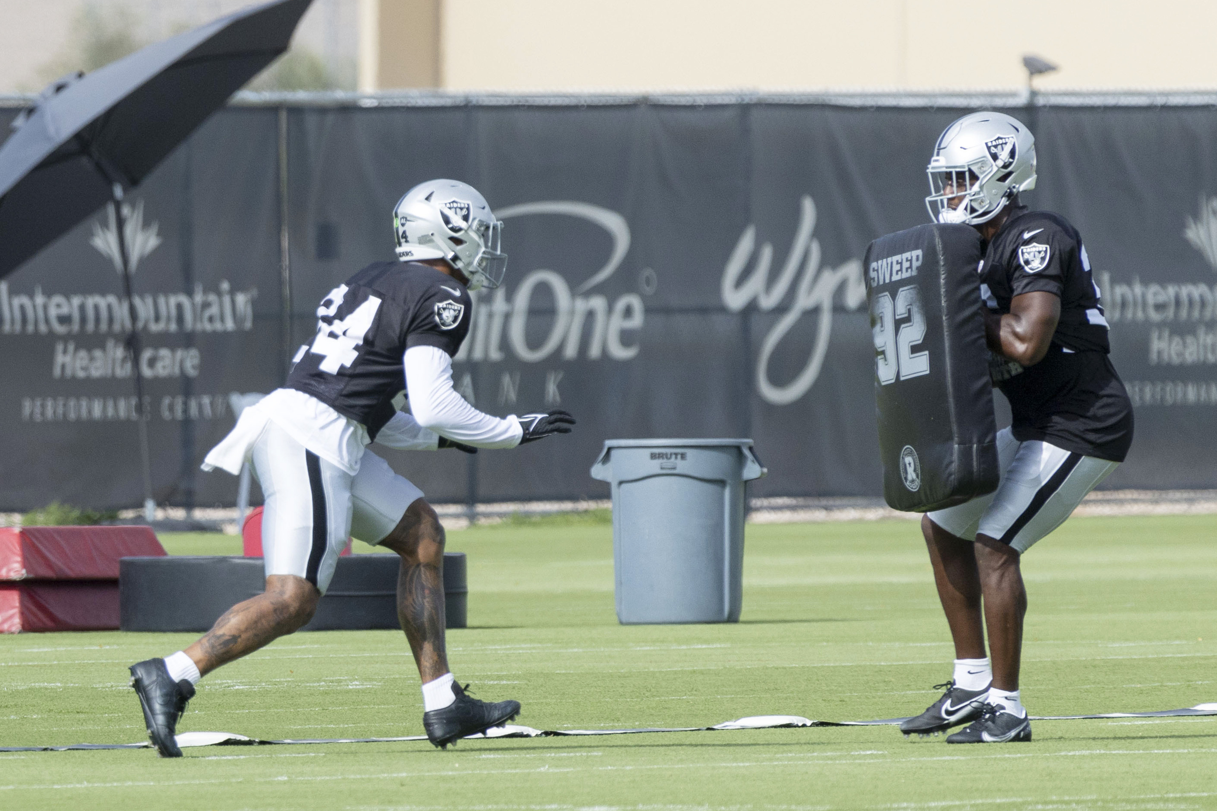 Latihan kamp pelatihan Raiders berakhir lebih awal melawan musim hujan