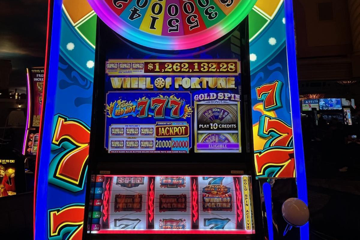 Wheel of Fortune slots machine hits for 1,262,132.28 jackpot at Sunset