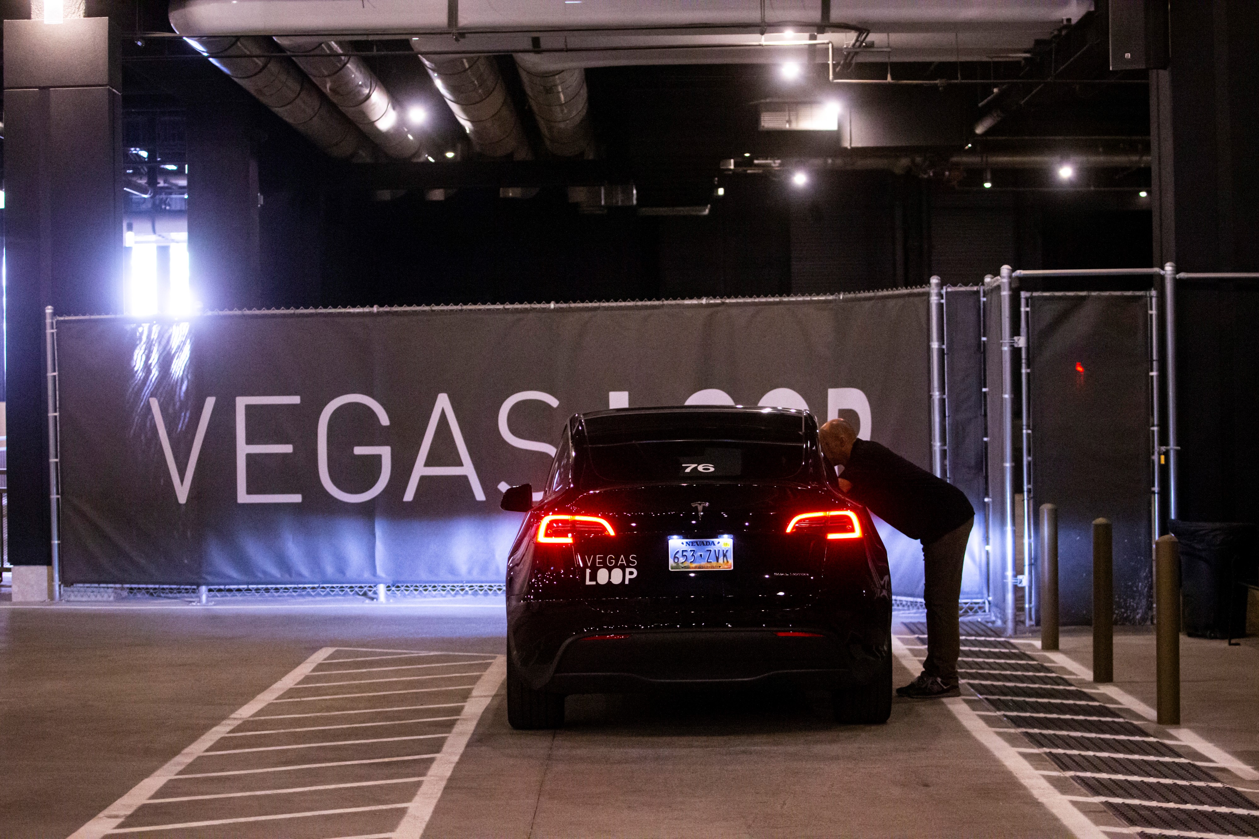 Going Inside The Boring Co tunnel at Resorts World Las Vega