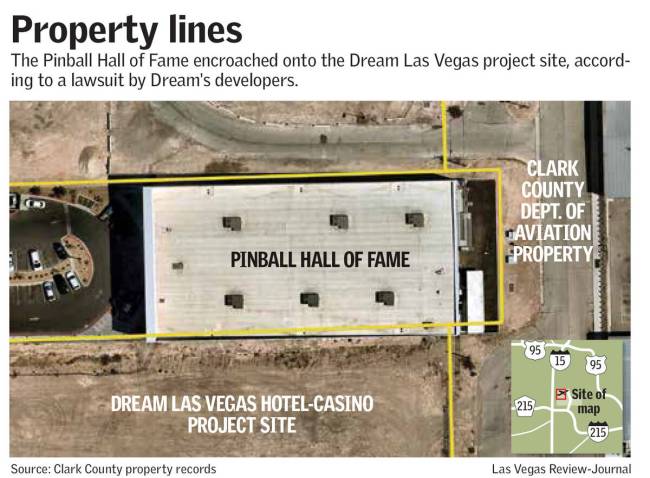 Dream Las Vegas menemukan gedung tetangga di sebelah agak terlalu dekat