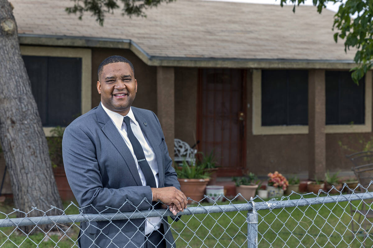Dr. Vincent Richardson grew up in this house on West Evans Ave. where many other homes were ori ...