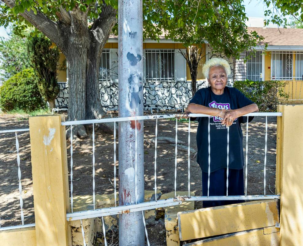 Myrtle Wilson at her home along North Clayton Ave. has resided for decades within the Windsor P ...