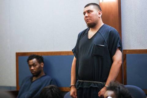 Fabian Carmona, who faces charges of murder with a deadly weapon, attempted murder with a deadl ...