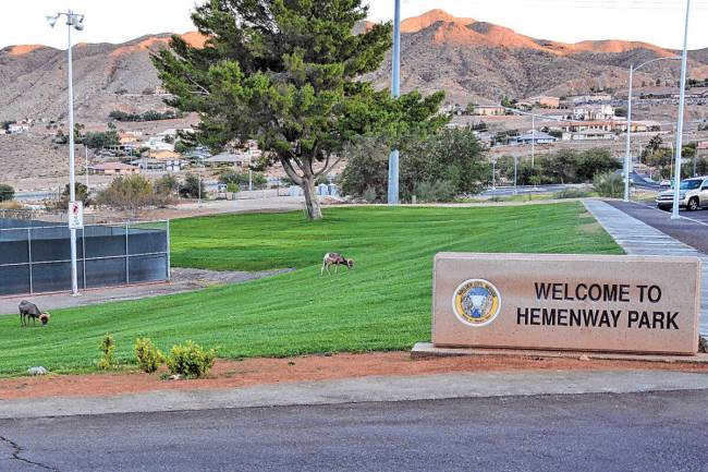 Hemenway Valley Park pada 15 Oktober 2020. (File/Las Vegas Review-Journal)