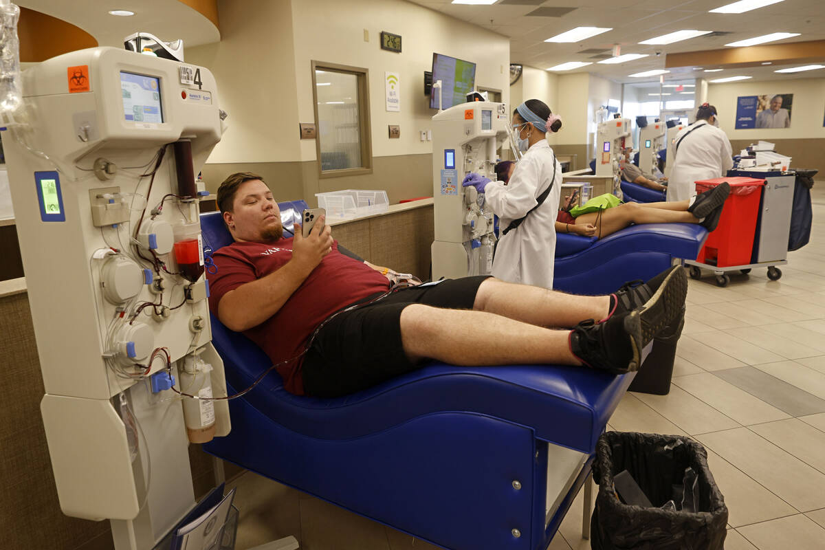 Plasma donations increase as inflation rises Business