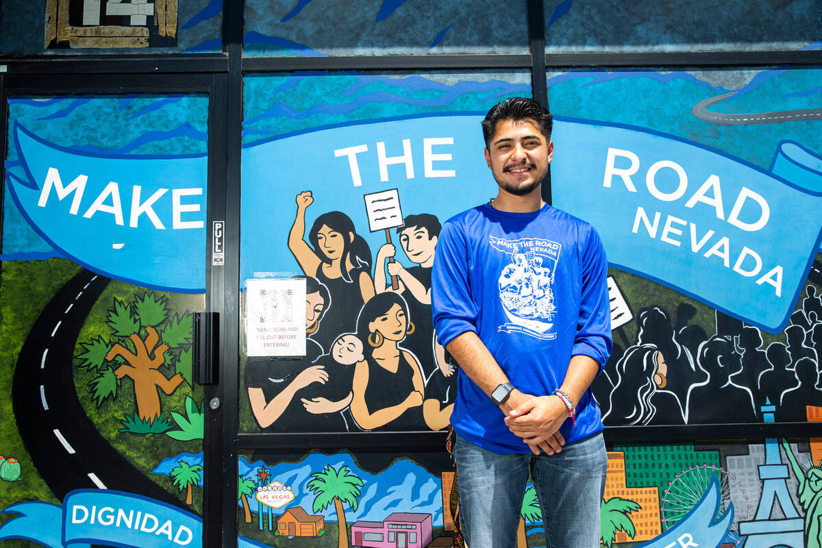 Jose Rivera, the coordinator for the Eros Project, poses for a portrait at the Make the Road Ne ...