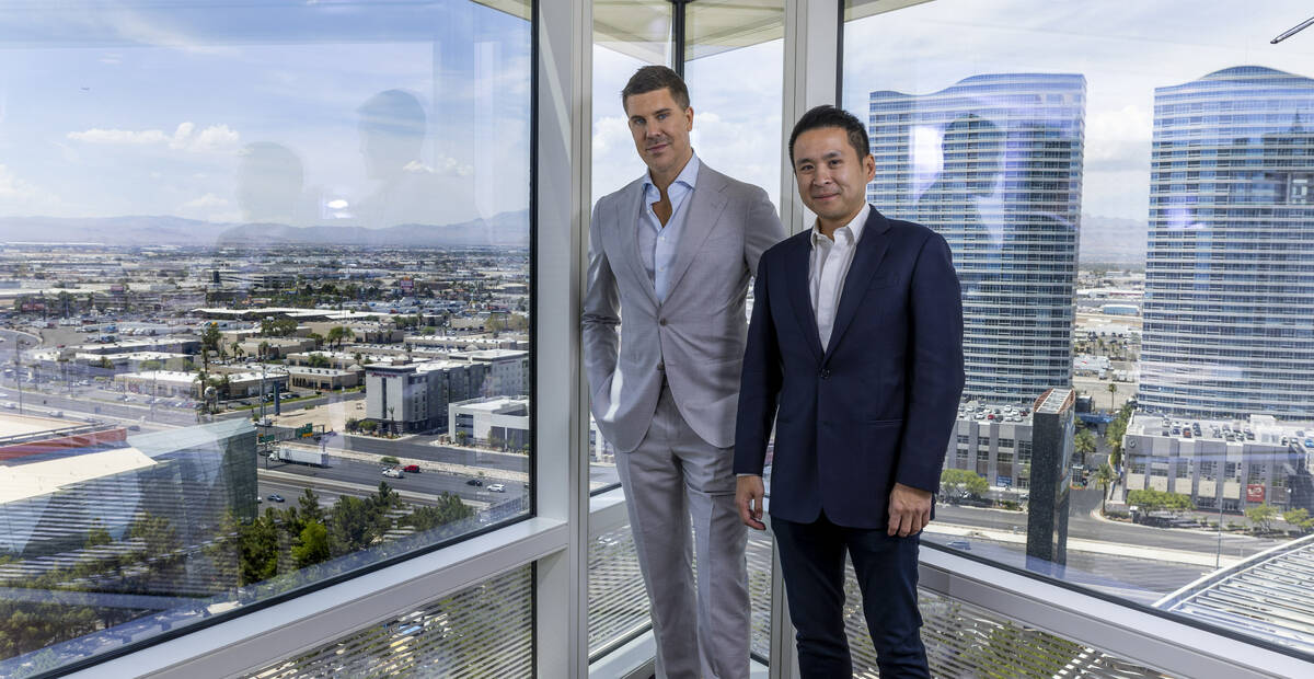 Former Bravo TV's Million Dollar Listing NY/LA star Fredrik Eklund, left, with CEO and co-found ...