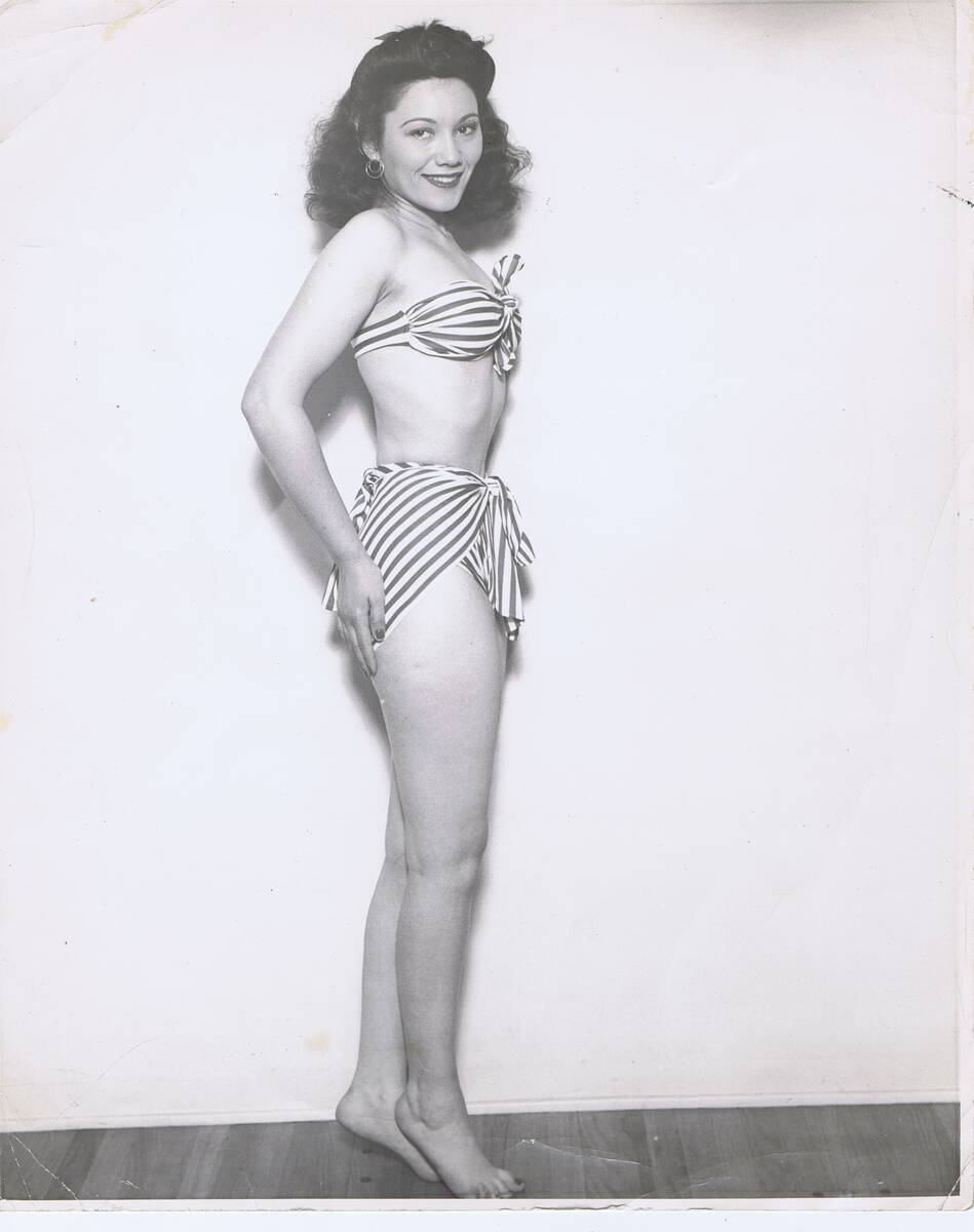 A vintage photo of a teenage Gloria Dea is in AnnaRose Einarsen's collection of the magician's ...