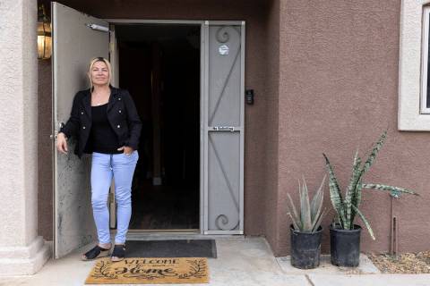 Jacqueline Flores, co-founder of the Greater Las Vegas Short-Term Rental Association, at her mo ...