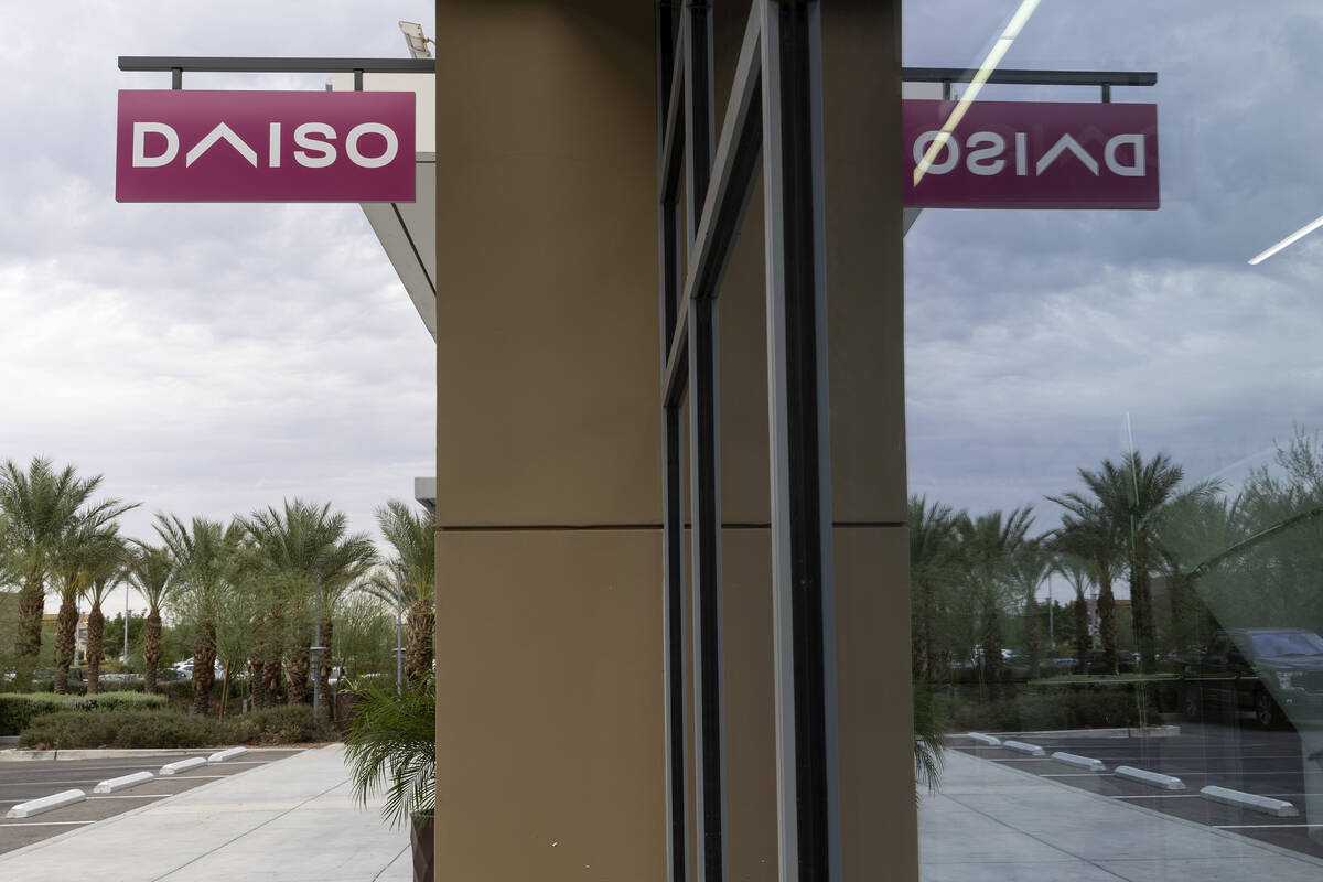 Daiso Summerlin, a Japanese discount store which is set to hold a grand opening August 20 and 2 ...
