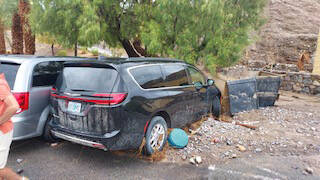 About 500 visitors and 500 staff are unable to exit Death Valley National Park because of subst ...