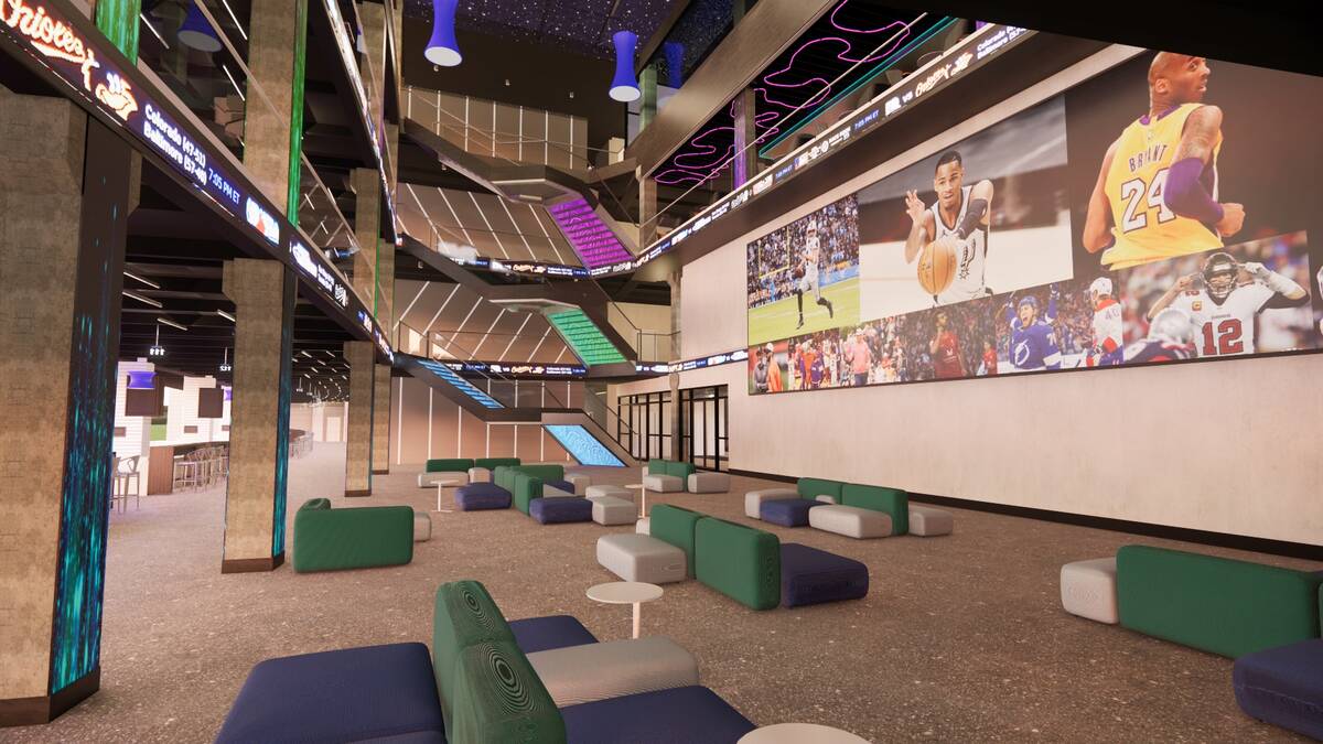 A rendering of the Astrocade planned for Atomic Range. (Flite Golf & Entertainment)