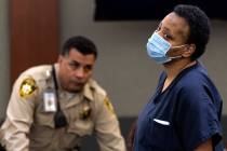 Fatima Mitchell appears in District Court at the Regional Justice Center on Monday, Aug. 8, 202 ...