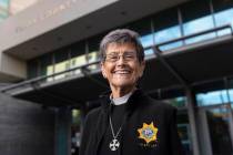 Bonnie Polley has been the chaplain at the Clark County Detention Center for nearly 40 years. P ...