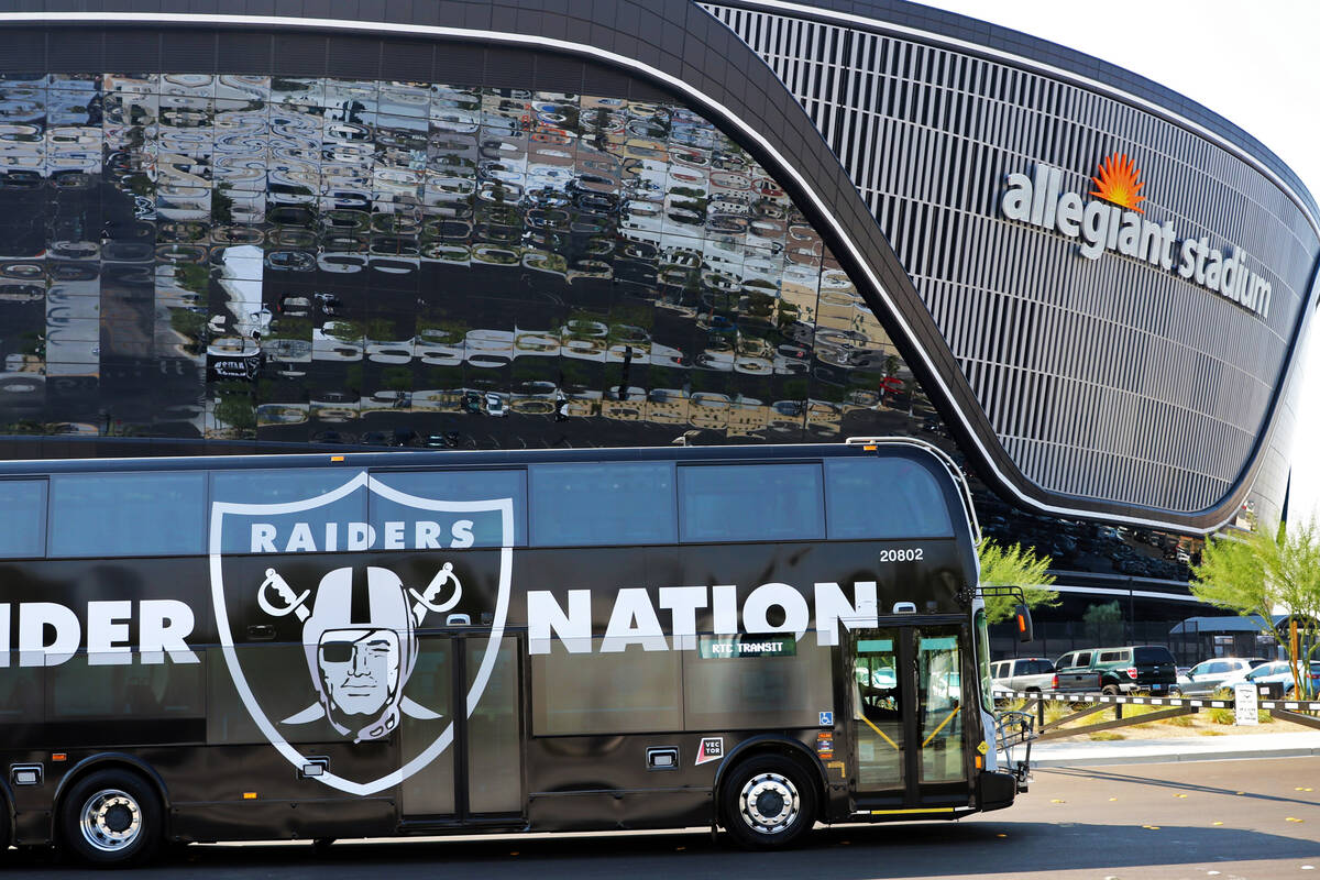 Raiders, Knights, UNLV home game bus service kembali