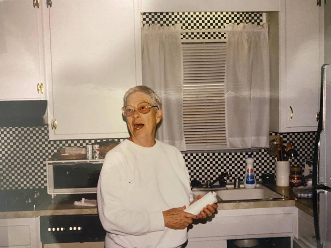 Joan Cafflel in an undated photo.  (Photo courtesy of Peyton Faircloth)