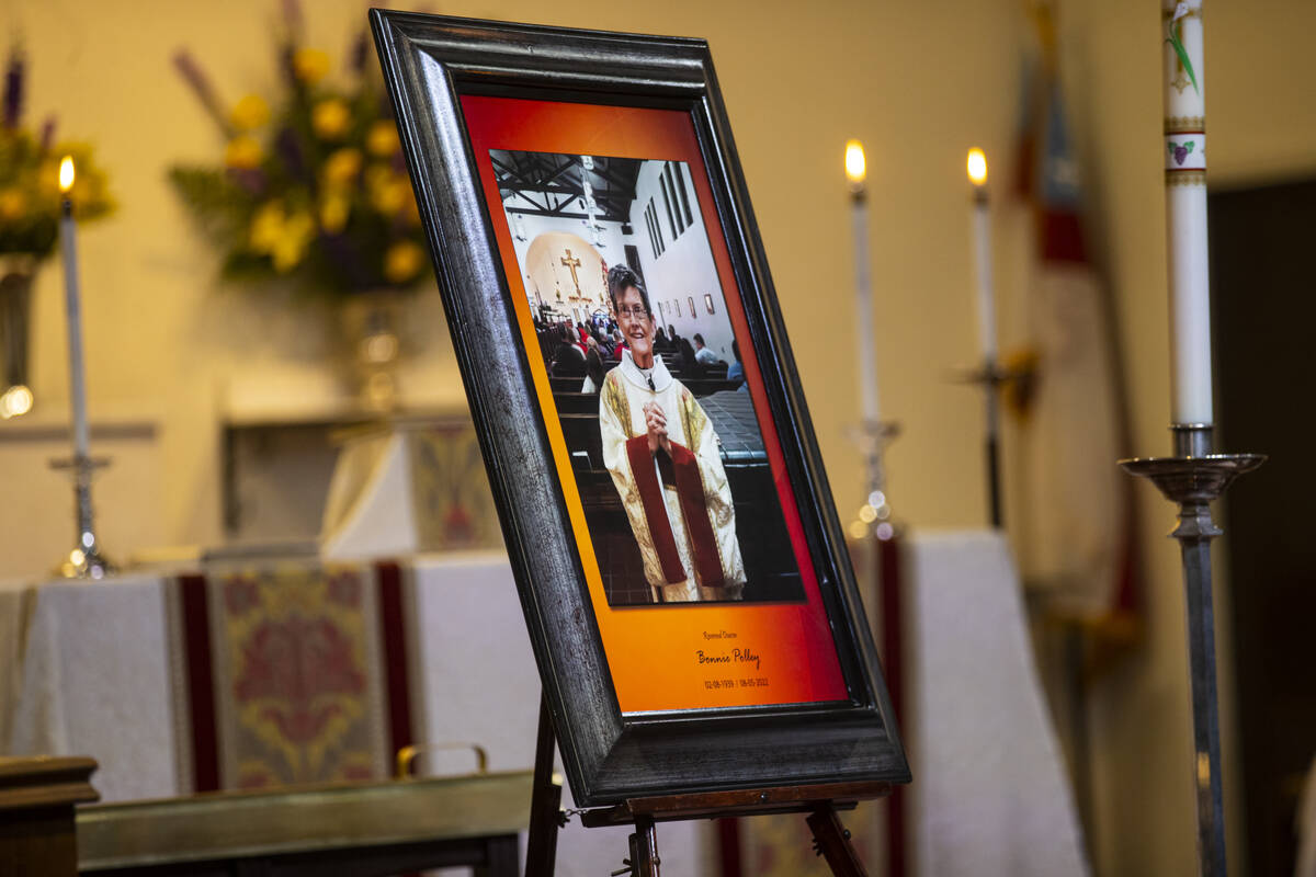 Longtime Las Vegas police volunteer and chaplain Bonnie Polley, who was also a deacon of Christ ...