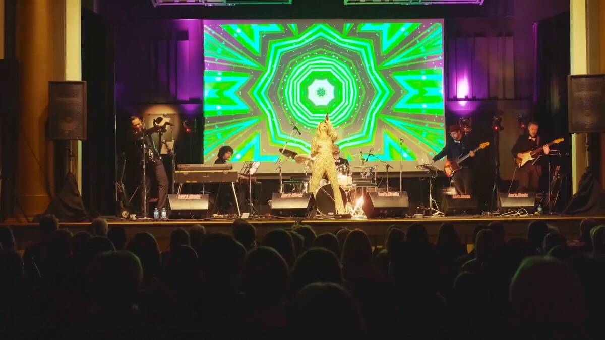 Sabrina Plaisance-Sia sings in "The Olivia Show."