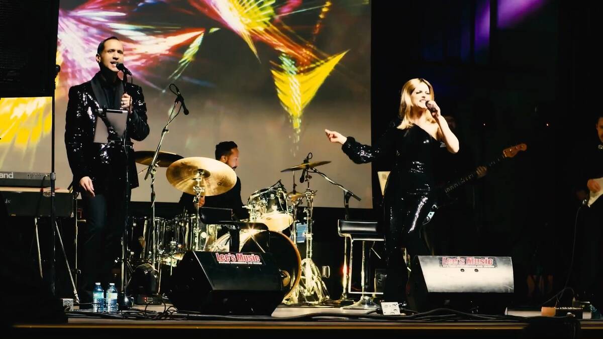 Justin Rodriguez and Sabrina Plaisance-Sia perform the song "Physical" in “The Olivia Show.”
