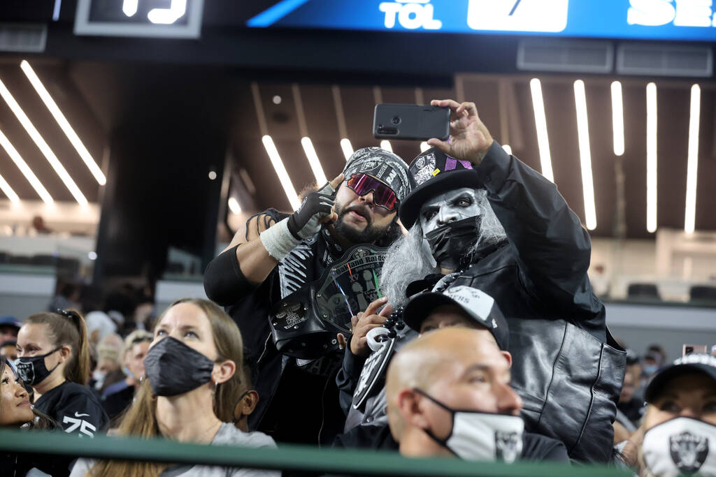 Salvador Marcos Ramos, also known as "Oakland Raider Savage," left, and Sammy "R ...