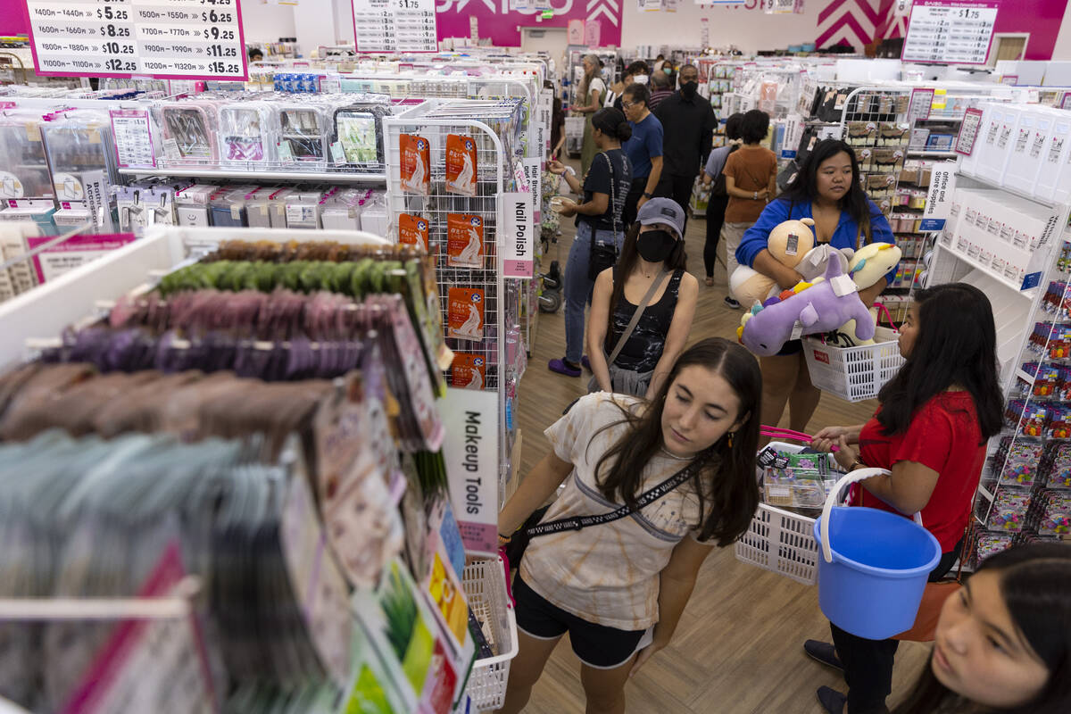 Daiso store opening in Downtown Summerlin draws hundreds Business