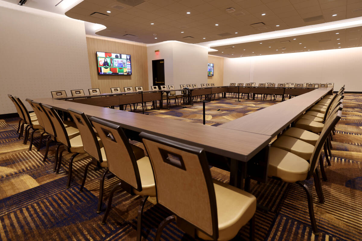 The Starlite rooms at the new meetings and conventions space at Circa in downtown Las Vegas Mon ...