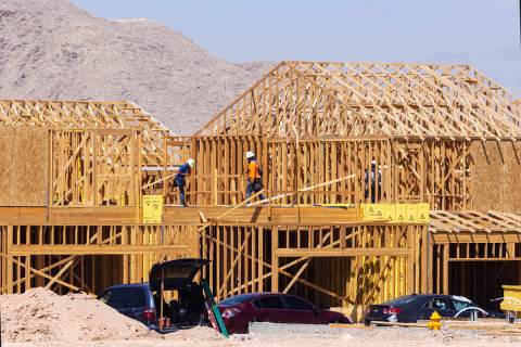 Penjualan pembangun rumah Las Vegas terus anjlok