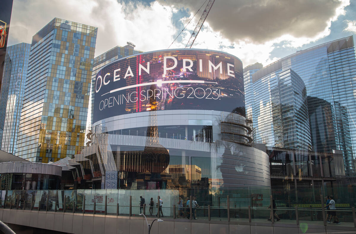 New retail project on Las Vegas Strip closer to completion Business