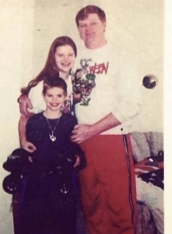 Thomas Erndt, 42, of Las Vegas, pictured with his children Tina and Tom. Thomas Erndt was presu ...