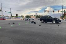 A motorcyclist died after a crash with an SUV on Wednesday, Aug. 24, 2022 at Simmons Street and ...