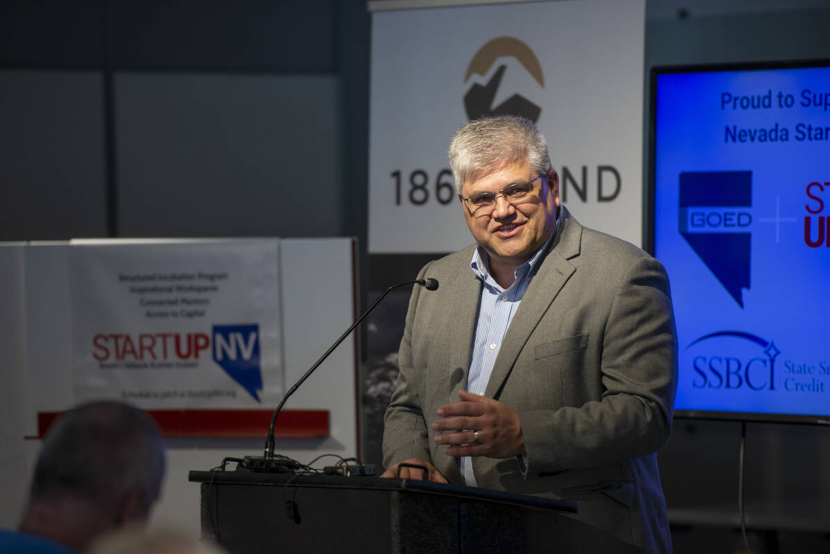 See ID CEO Ed Nabrotzky speaks at a press conference announcing a new program that will provide ...