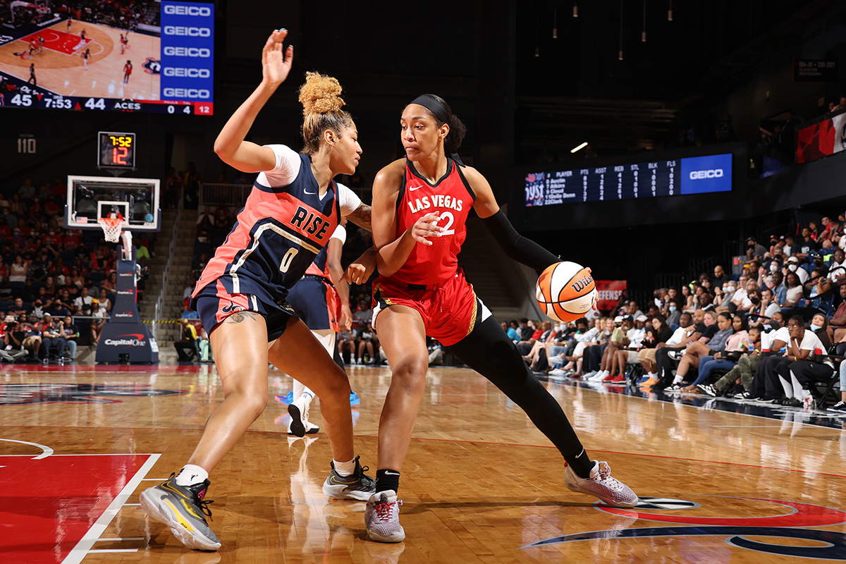 Aces kalah dari Washington Mystics, tersapu musim