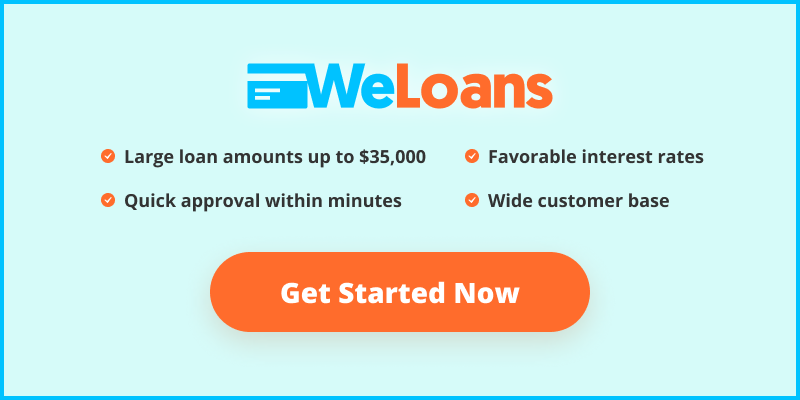 We loans logo