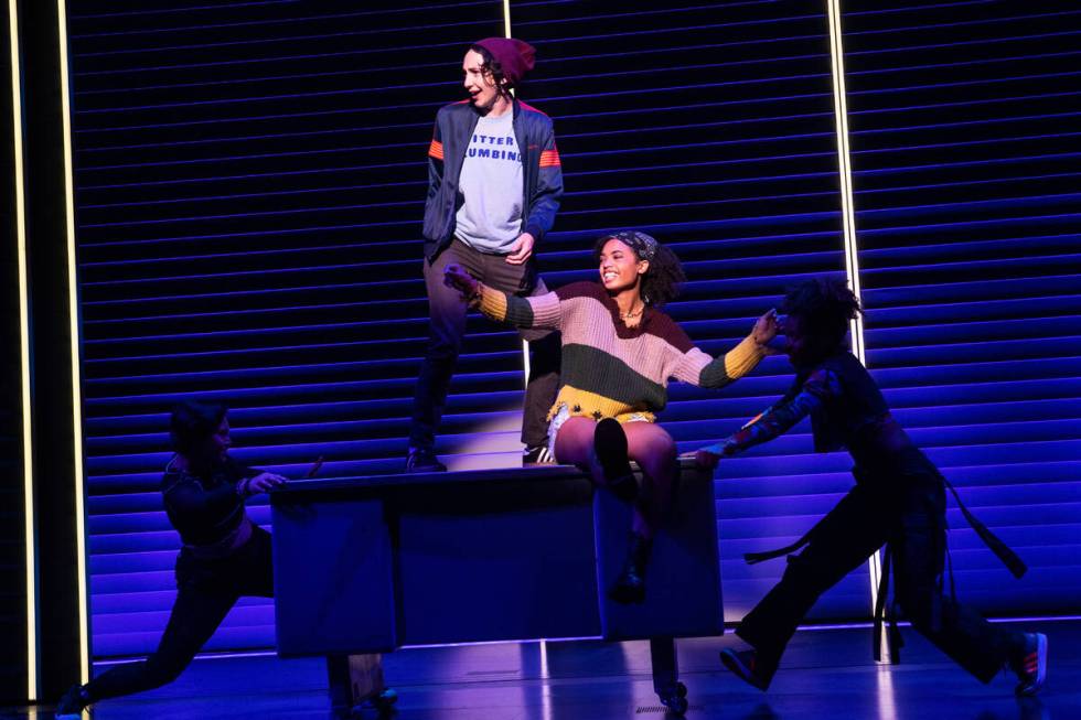 Lauren Patten and Morgan Dudley in JAGGED LITTLE PILL (c) Matthew Murphy