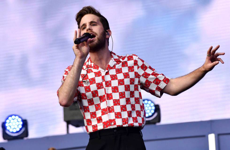 Ben Platt performs at the Global Citizen Festival on Sept. 28, 2019, in New York. (Charles Syke ...