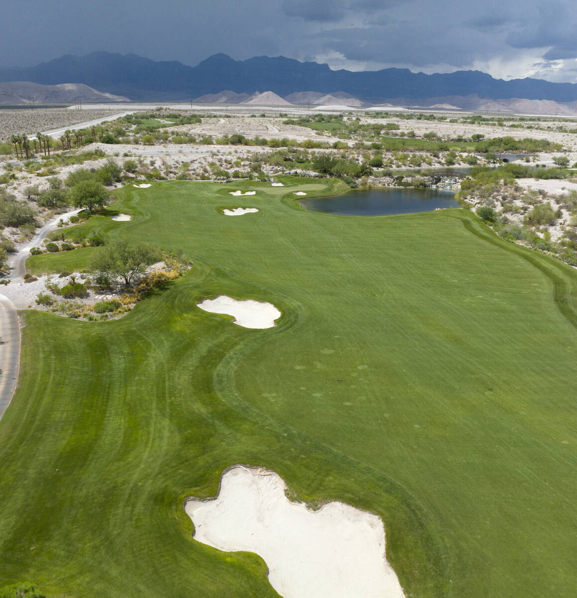 Coyote Springs Golf Club is seen near the intersection of U.S. 93 and State Route 168 on Wednes ...
