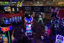 Circus Circus casino floor pictured on March 12, 2020, in Las Vegas. (Rachel Aston/Las Vegas Re ...