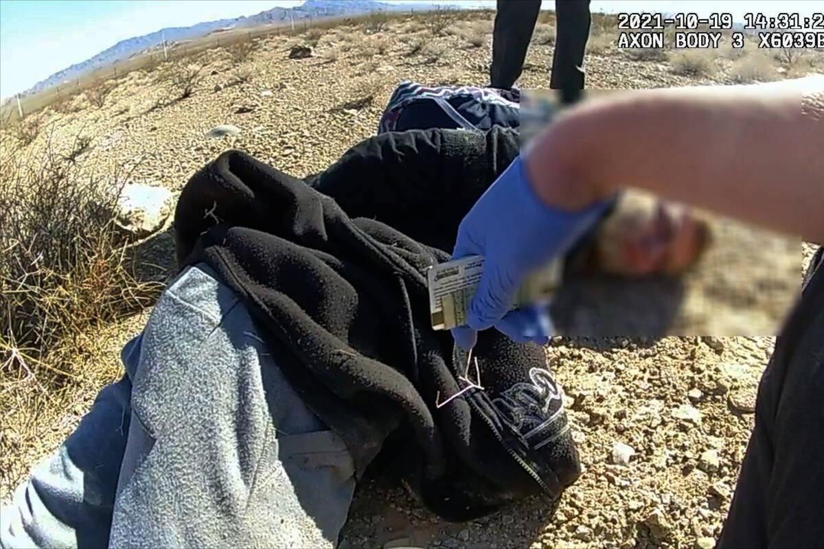 Video kamera tubuh tentara Nevada berperan dalam memecahkan kasus pemuda yang hilang