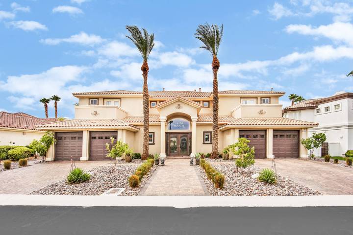 This 6,764-square-foot home in Canyon Gate Country Club is listed for $2.6 million. (Great Brid ...