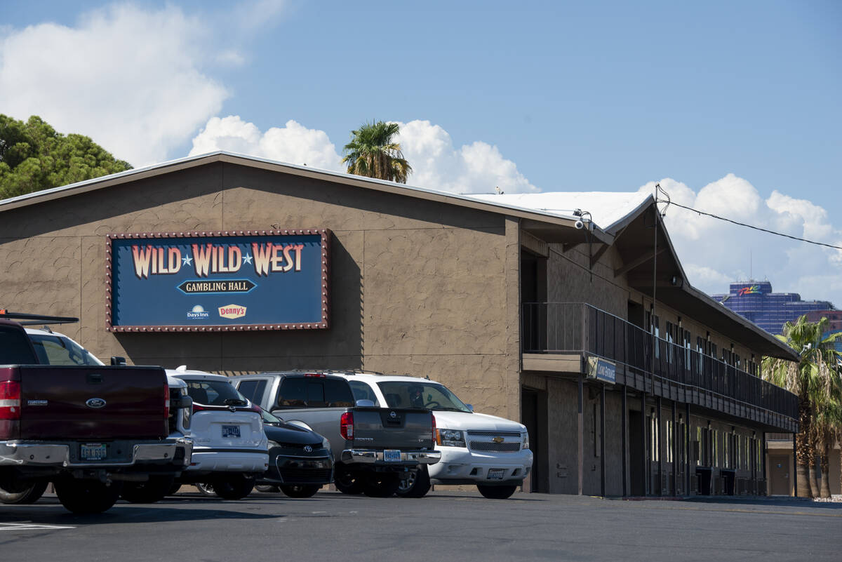The Wild Wild West hotel-casino on Friday, Sept. 2, 2022, in Las Vegas. Station Casinos announc ...