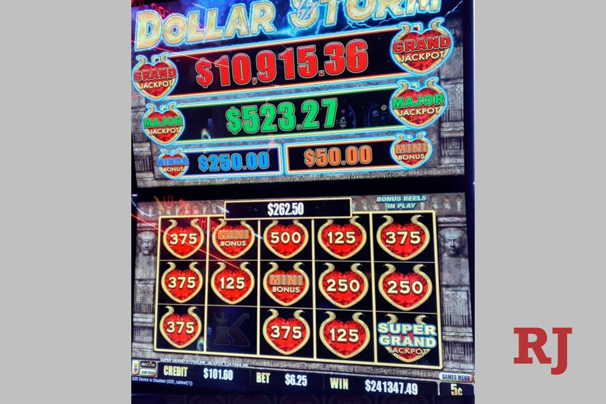 Kasino Silverton di situs web Las Vegas dengan slot jackpot 1.347